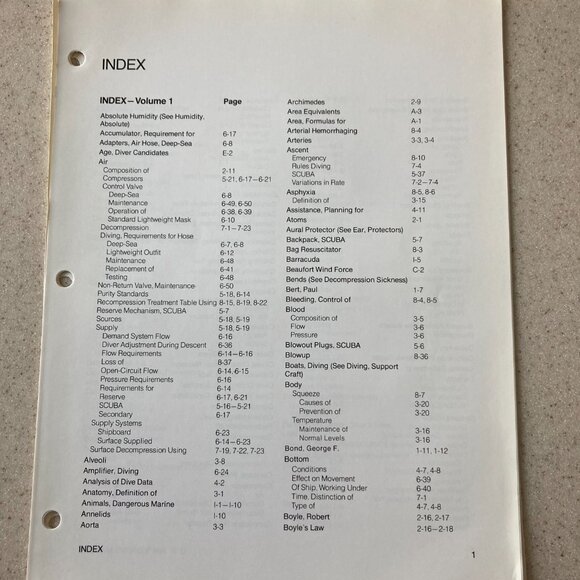 U.S. Navy Diving Vintage Manual December 1975 - Picture 5 of 12